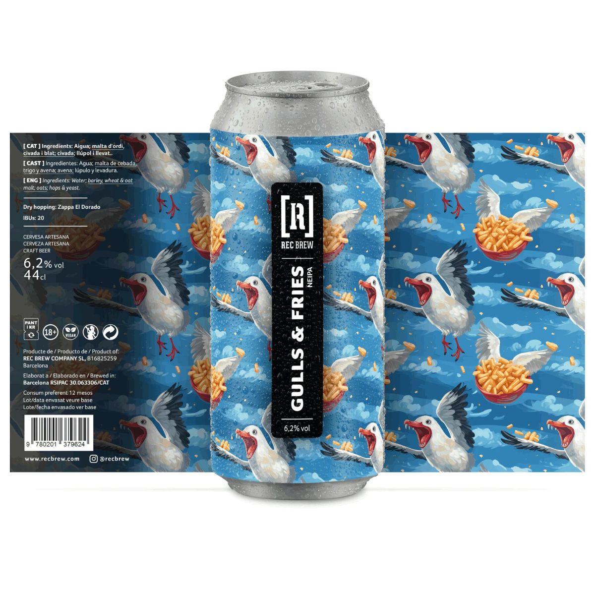 Rec Brew Gulls & Fries