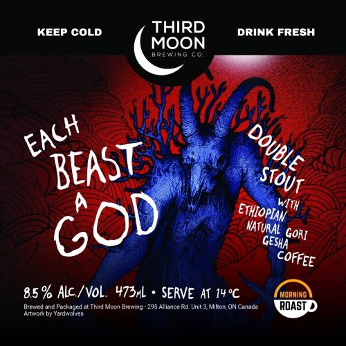 Third Moon Brewing Company Each Beast A God (Ethiopian Natural Gori Geisha)