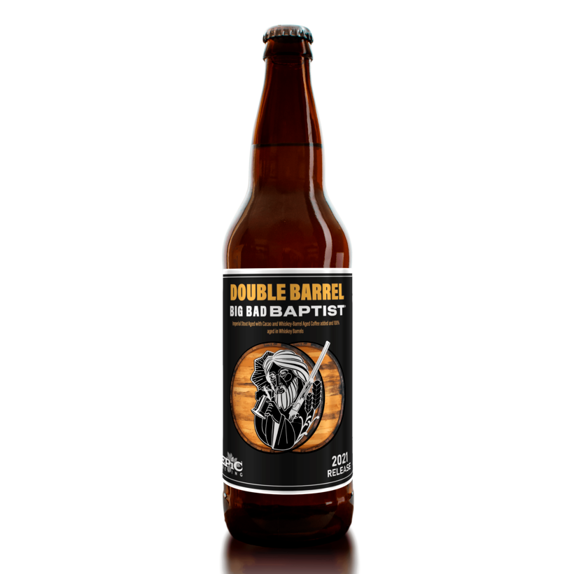 Epic Brewing Co. (Utah, Colorado) Double Barrel Big Bad Baptist 2021